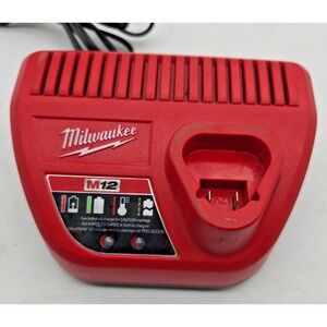 GENUINE Milwaukee M12 Battery Charger 48-59-2401 M12 Charger - TESTED WORKING